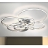 Srebrny plafon LED 110x90cm 4000K 70Watt - P140